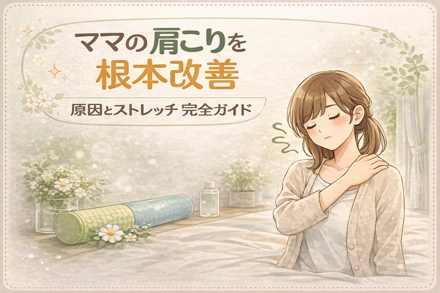 ママの肩こりを根本改善｜原因とストレッチ完全ガイド