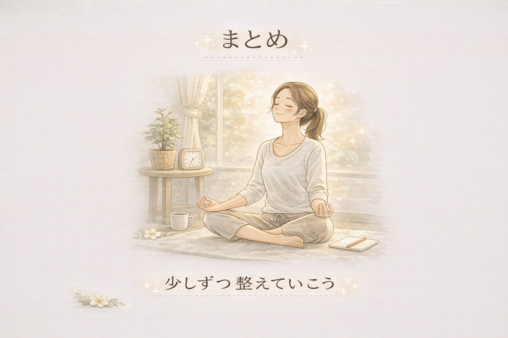 朝3分ストレッチ｜ママの肩こり・体のだるさをリセット