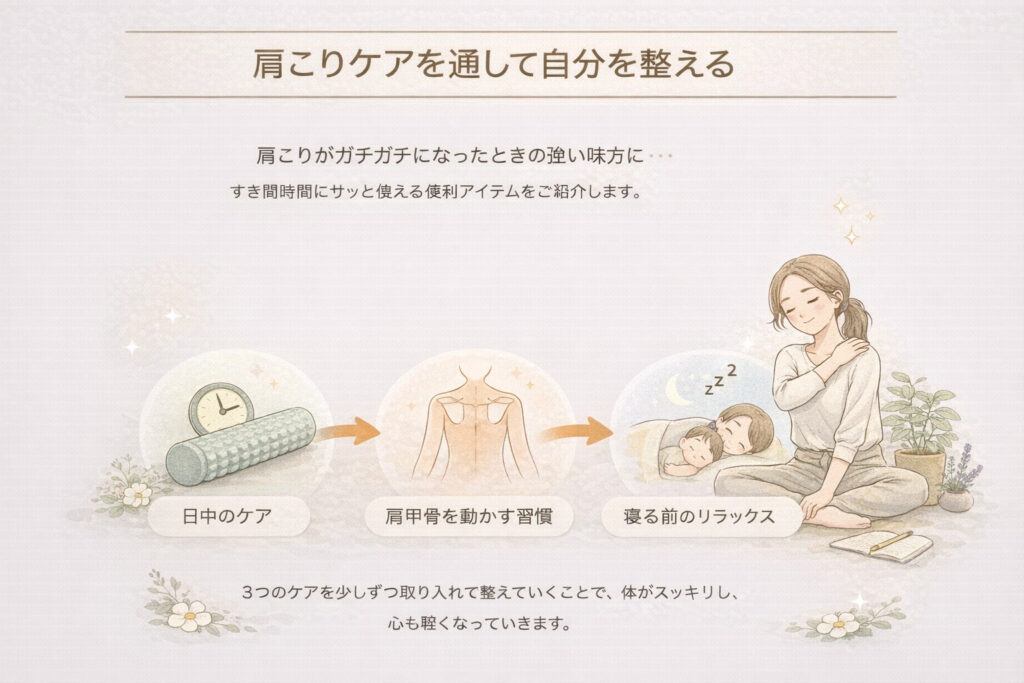 ママの肩こりを根本改善｜原因とストレッチ完全ガイド